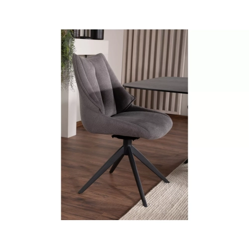 Krzesło Obrotowe KR-150 Kolory Tkanina Kolor Szary
